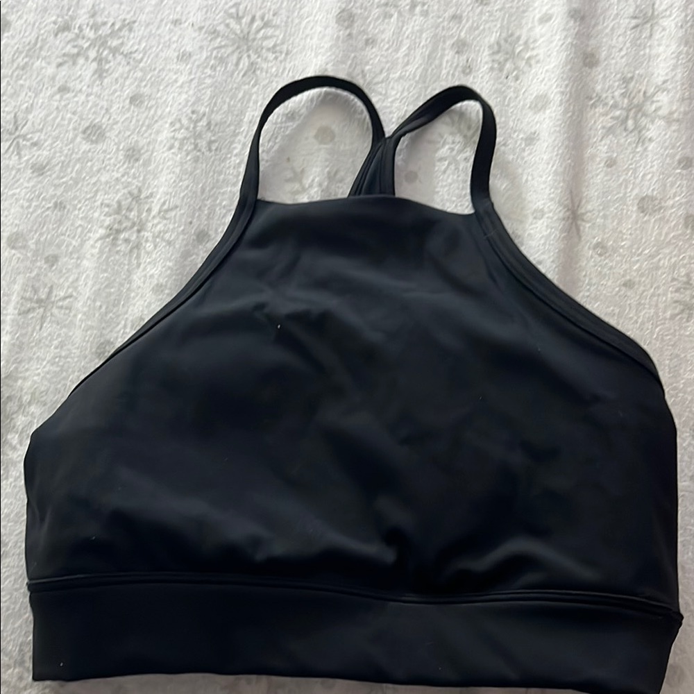 Black Women's Sports Bra